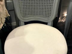 shutter gray chair