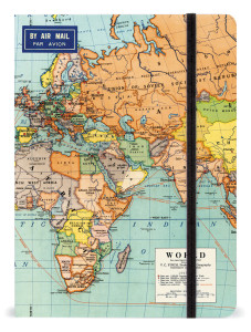 World Map Notebook